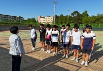 홍성교육지원청, 제53회 전국소년체육대회 참가 학생선수 격려 방문
