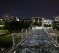 천안시, 천안천·삼룡천 횡단교량 설치 완료