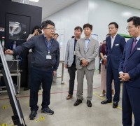 박경귀 아산시장, 민선 8기 1주년 첫 현장 행보는 반도체 기업 방문