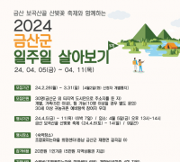 금산축제관광재단, 2024년 금산군 일주일 살아보기 프로그램 전개