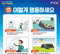 행안부, 집중호우 대처상황 긴급 점검회의 개최