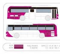 노선별 버스 색상체계·디자인 일원화 추진