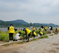 부여군자원봉사센터 비둘기가족봉사단, 정원 가꾸기 봉사활동 펼쳐
